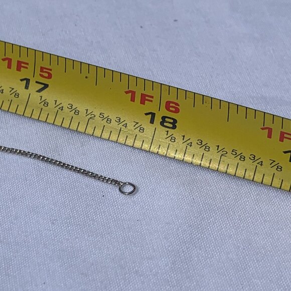 Sterling Silver Women's Necklace With Yellow CZ Pendant, 18" Cable Chain - Picture 16 of 16